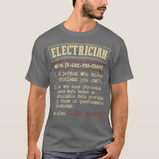 Camiseta Electrician see also Wizard Magician