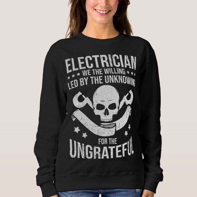 Camiseta Electrician We The Willing Led By The Unknown Elec (Frente)