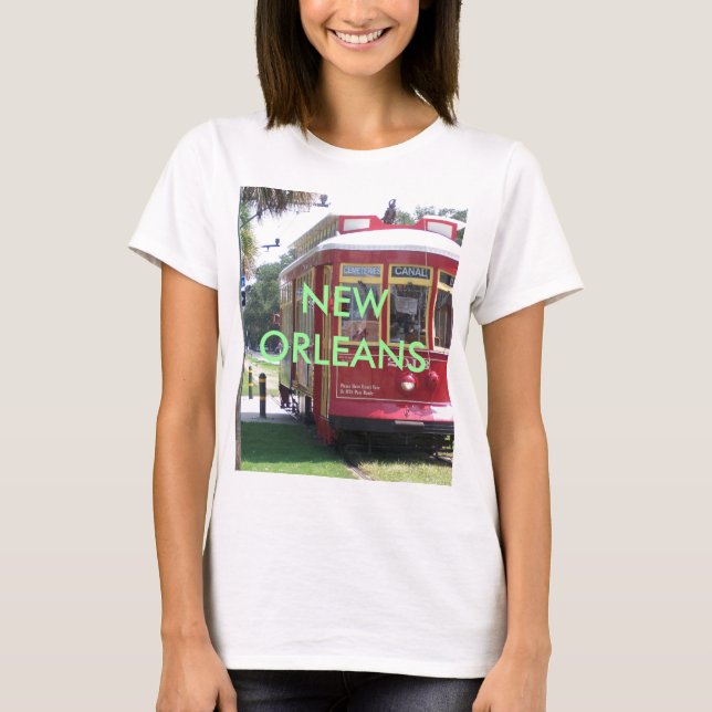 Camiseta Eléctrico de Nova Orleães (Frente)