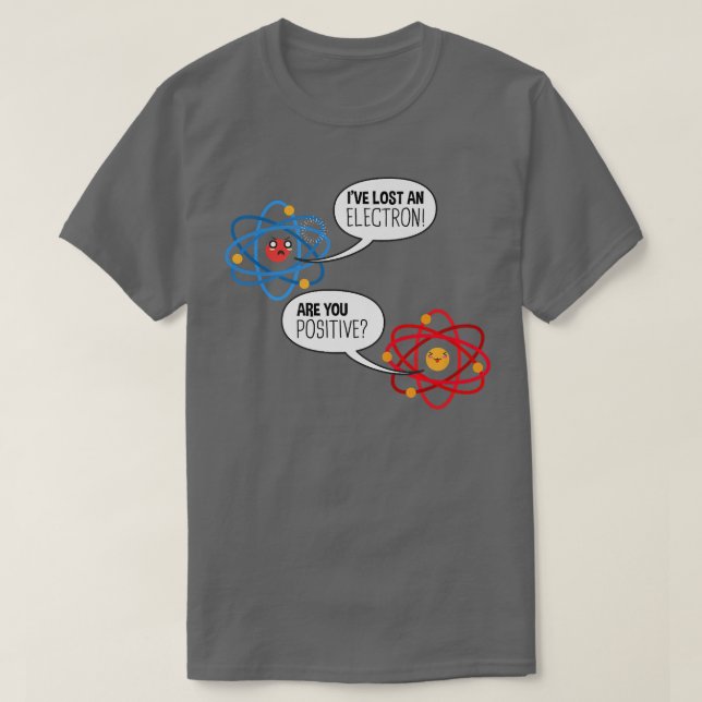 Camiseta Electron Atom Science Pun Chemistry Physics Scienc (Frente do Design)