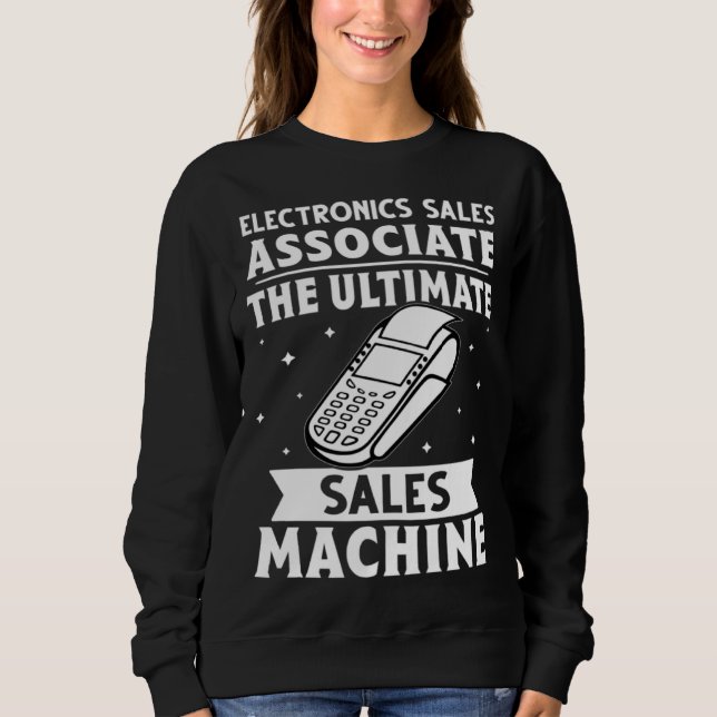 Camiseta Electronics Sales Associate The Ultimate Sales Mac (Frente)