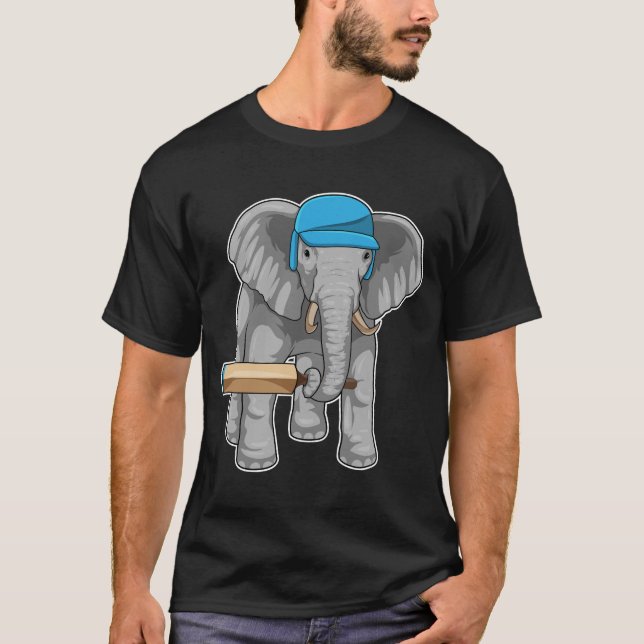Camiseta Elefant Cricket bat (Frente)