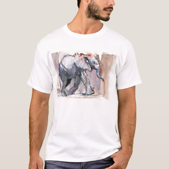 Camiseta Elefante 2012 do bebê (Frente)