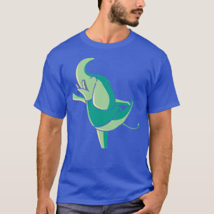 Camiseta Elefante aeróbio