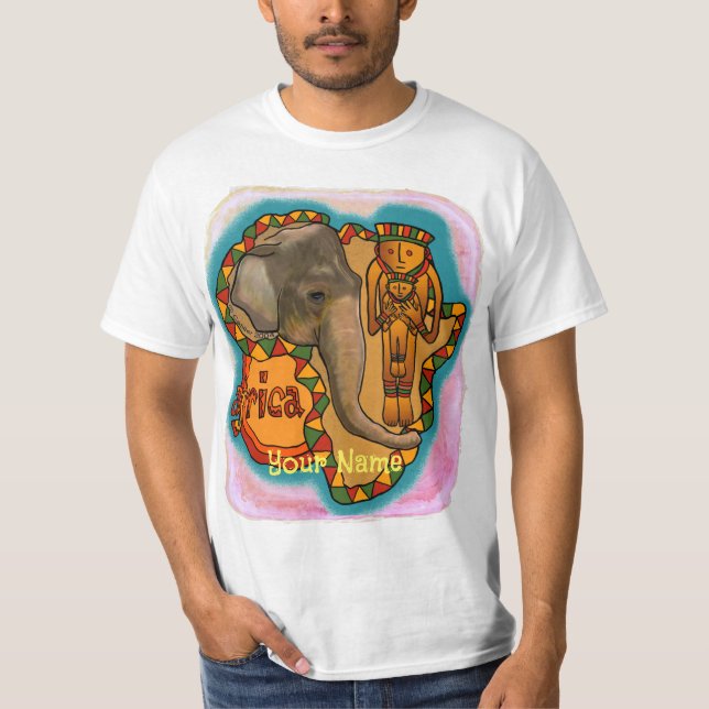 Camiseta Elefante África (Frente)