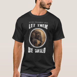Camiseta Elefante Africano Ameaçado