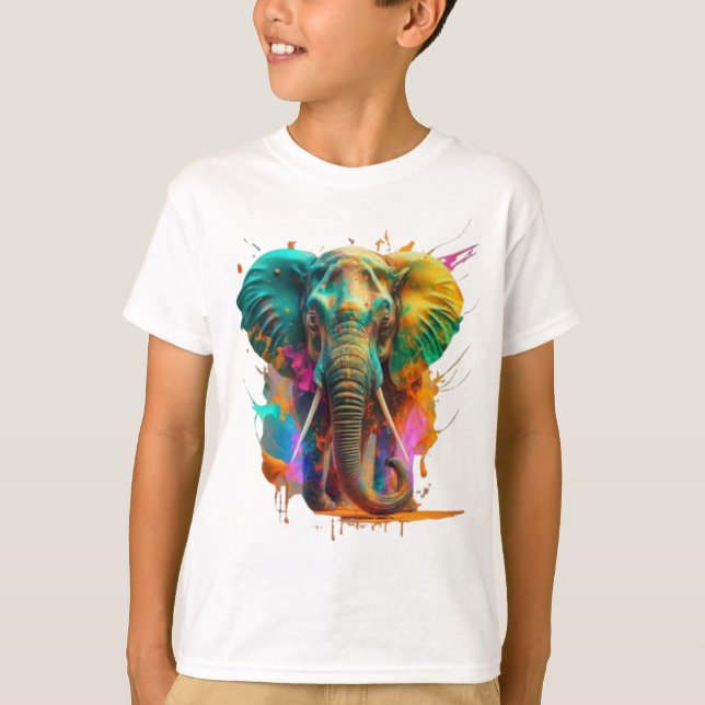 Camiseta Elefante - Animal (Frente)