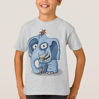 Camiseta Elefante Azul Cheerful