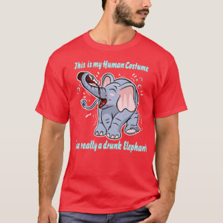 Camiseta Elefante bebado