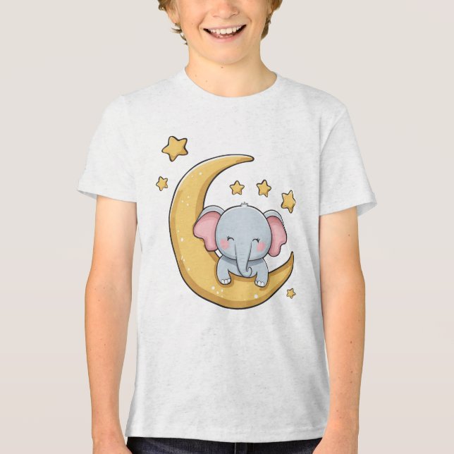 Camiseta Elefante bebê dormindo (Frente)