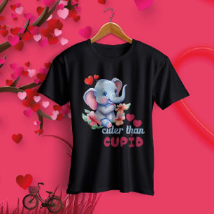 Camiseta Elefante-Bebê Mais Bonito Que Namorados Engraçado 