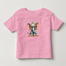 Camiseta Elefante Bebê Sábio