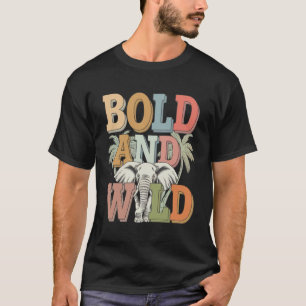 Camiseta Elefante Bold e Wild