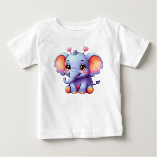 Camiseta Elefante Bonito Adorável: Charme Encantador
