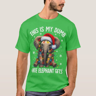 Camiseta Elefante Branco Para Pijamas Abaixo de 15 20