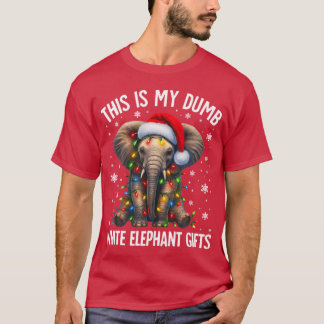 Camiseta Elefante Branco Para Pijamas Abaixo de 15 20 - clá