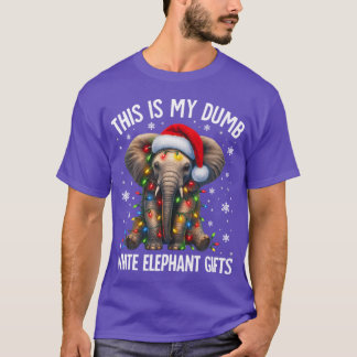 Camiseta Elefante Branco Para Pijamas Abaixo de 15 20 - clá