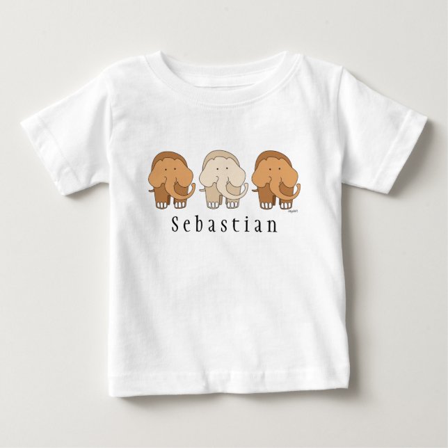 Camiseta Elefante Caprichoso  (Frente)