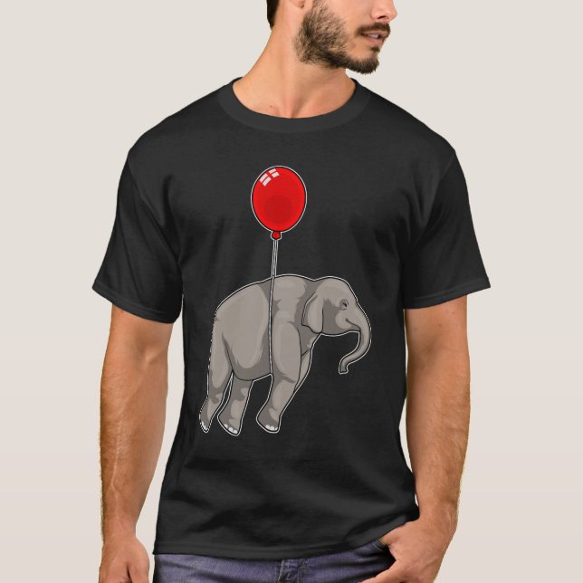 Camiseta Elefante com balão (Frente)