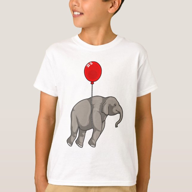Camiseta Elefante com balão (Frente)