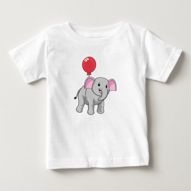 Camiseta Elefante com balão (Frente)