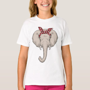 Camiseta Elefante com Bandana