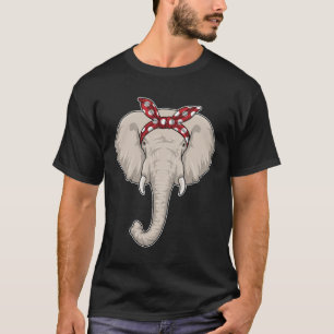 Camiseta Elefante com Bandana