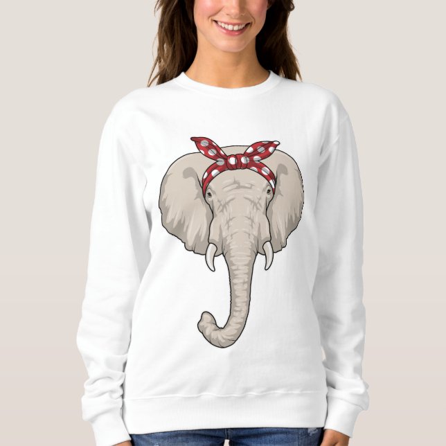 Camiseta Elefante com Bandana (Frente)
