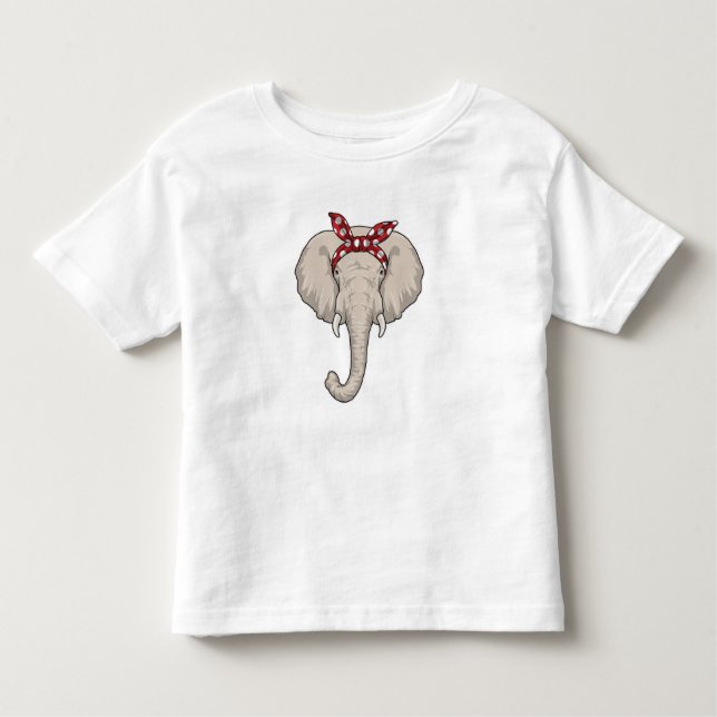 Camiseta Elefante com Bandana (Frente)
