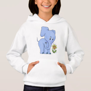 Camiseta Elefante com flor