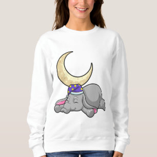Camiseta Elefante com Lua