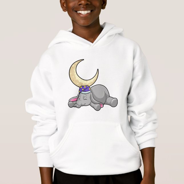 Camiseta Elefante com Lua (Frente)