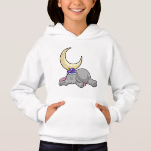 Camiseta Elefante com Lua