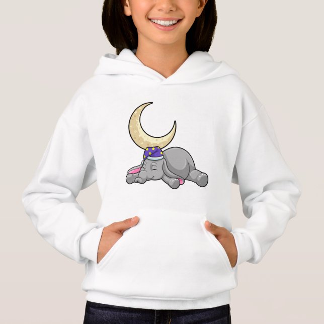 Camiseta Elefante com Lua (Frente)