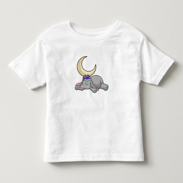 Camiseta Elefante com Lua (Frente)