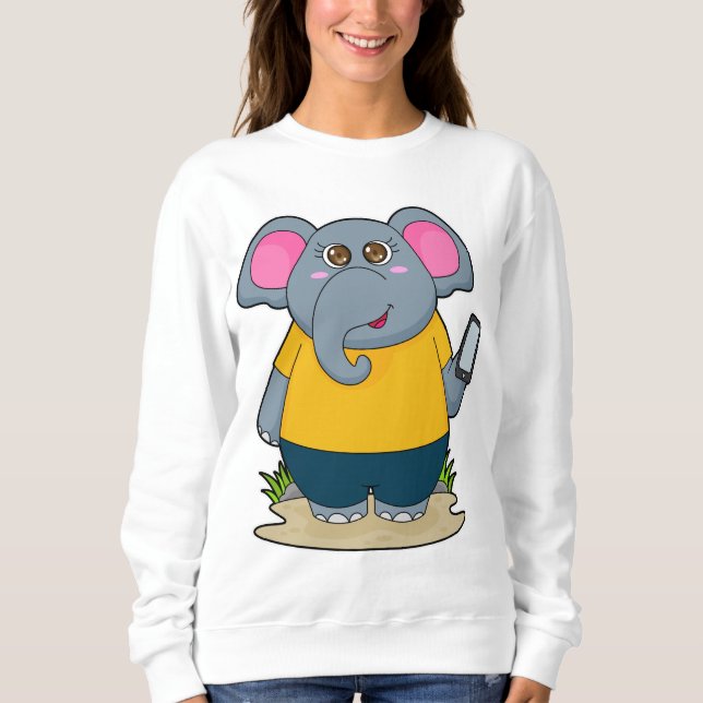 Camiseta Elefante com móvel (Frente)