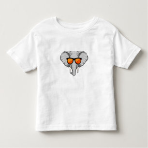 Camiseta Elefante com óculos de sol