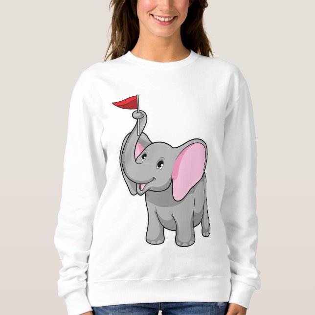 Camiseta Elefante com Sinalizador (Frente)