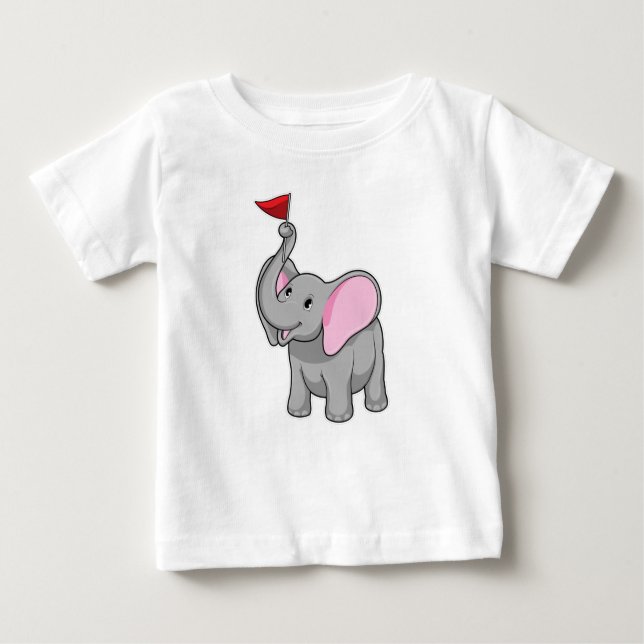 Camiseta Elefante com Sinalizador (Frente)