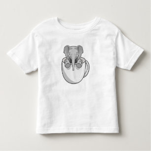 Camiseta Elefante com Taça