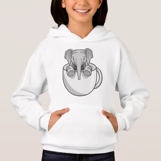 Camiseta Elefante com Taça (Frente)