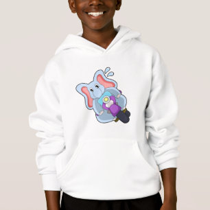 Camiseta Elefante como Biker com motocicleta.PNG