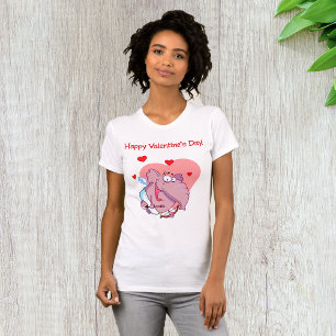 Camiseta Elefante Como Camisa-T De Mulher Cupida