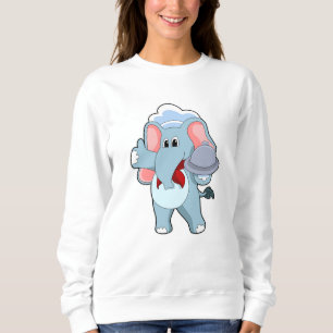 Camiseta Elefante como Garçom com Púltimo