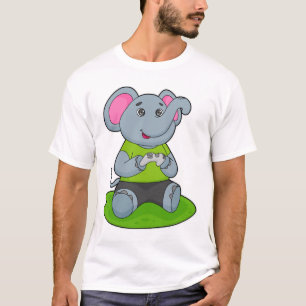 Camiseta Elefante como Jogador