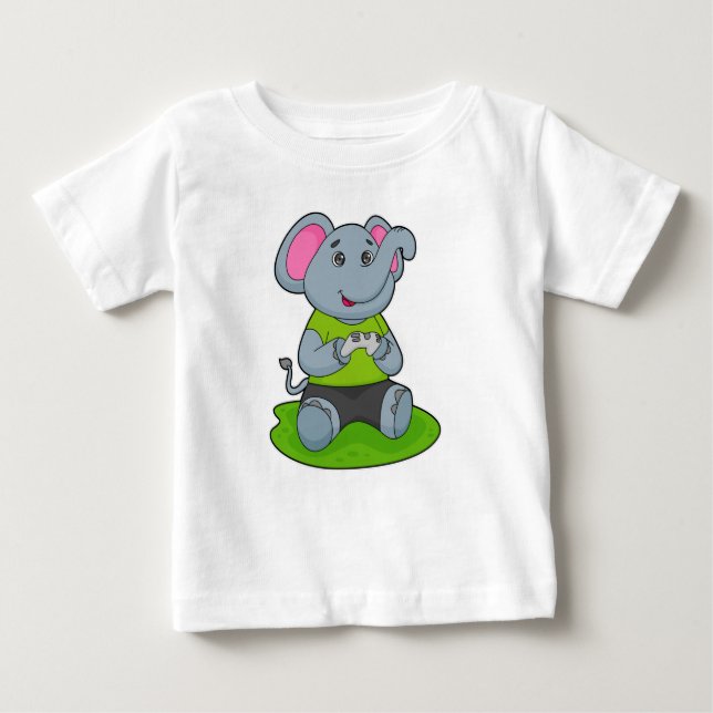 Camiseta Elefante como Jogador (Frente)