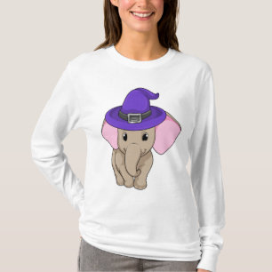 Camiseta Elefante como Mago