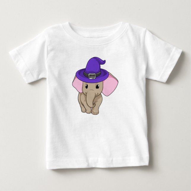 Camiseta Elefante como Mago (Frente)
