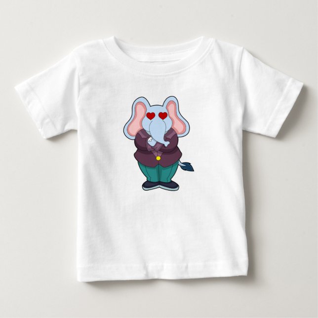 Camiseta Elefante como Noivo com Terno.PNG (Frente)