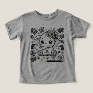 Camiseta Elefante Cute